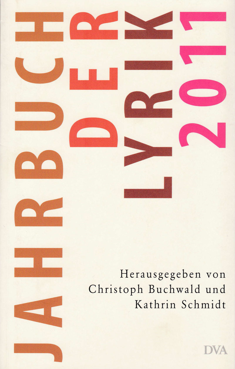 Jahrbuch der Lyrik 2011