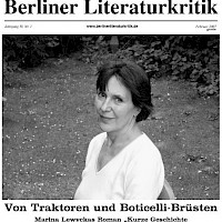 Berliner Literaturkritik Bettina Hartz