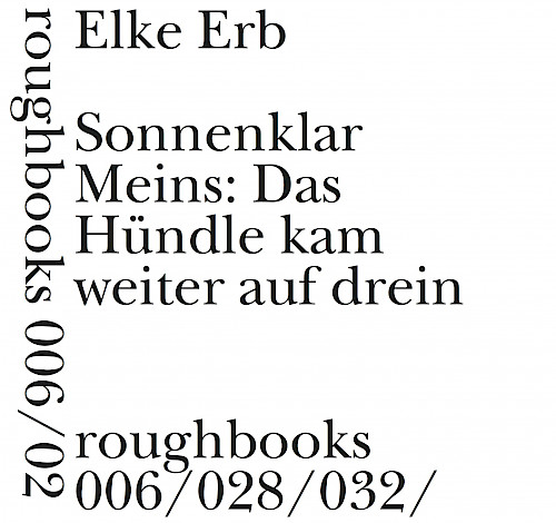 Elke Erb »Sonnenklar«