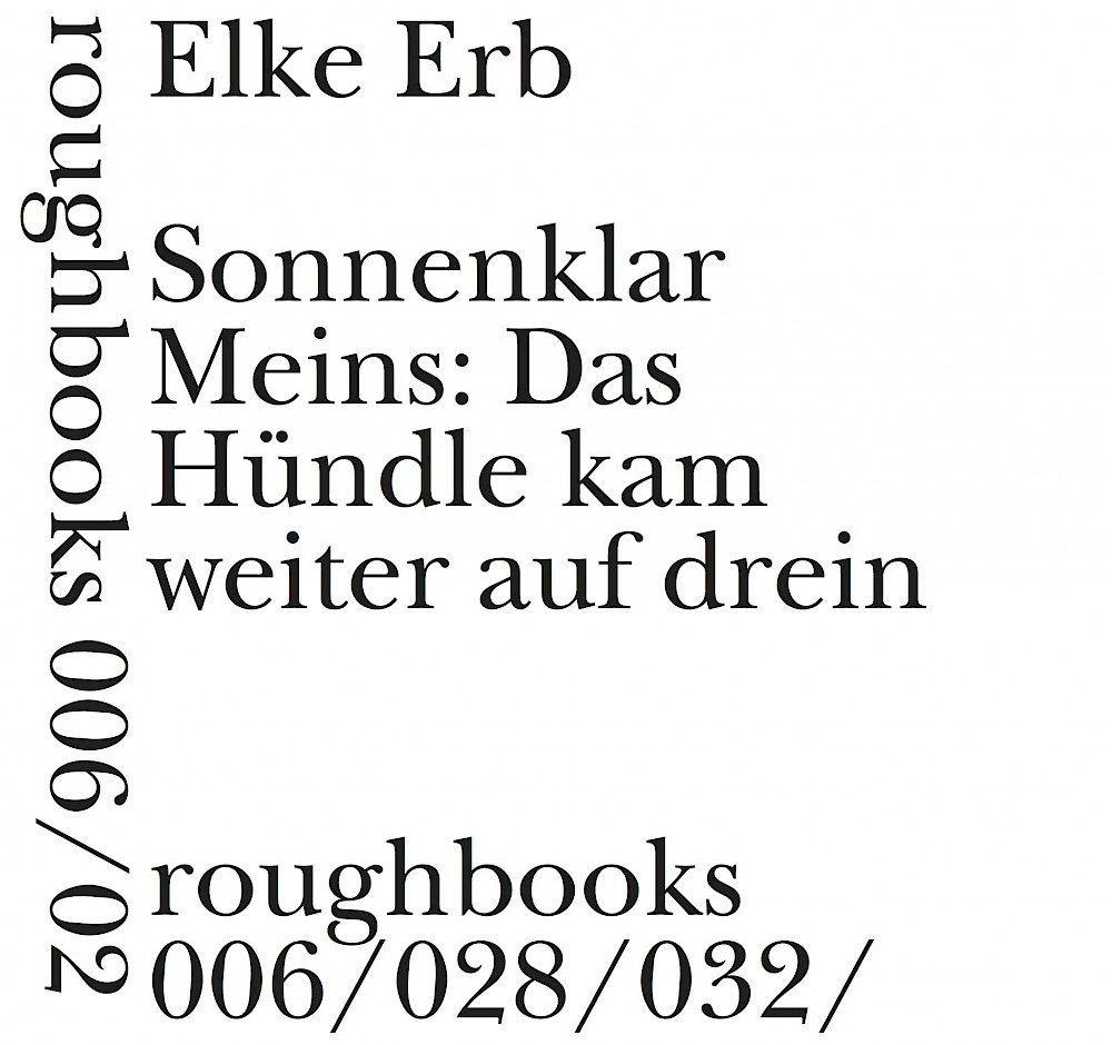 Elke Erb »Meins«